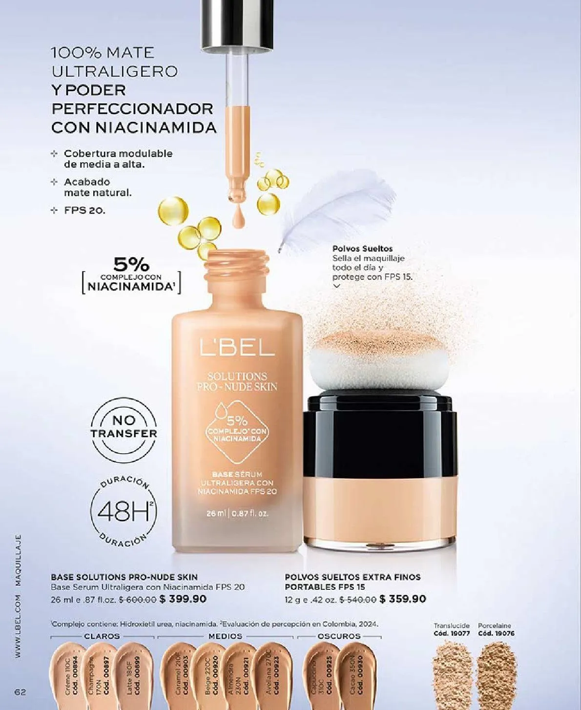 Catálogo de  L'Bel catálogos y ofertas 2 de marzo al 31 de marzo 2026 - Pagina 62