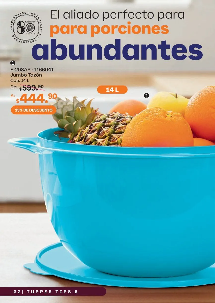 Catálogo de Tupperware Ofertas 17 de abril al 20 de mayo 2026 - Pagina 62