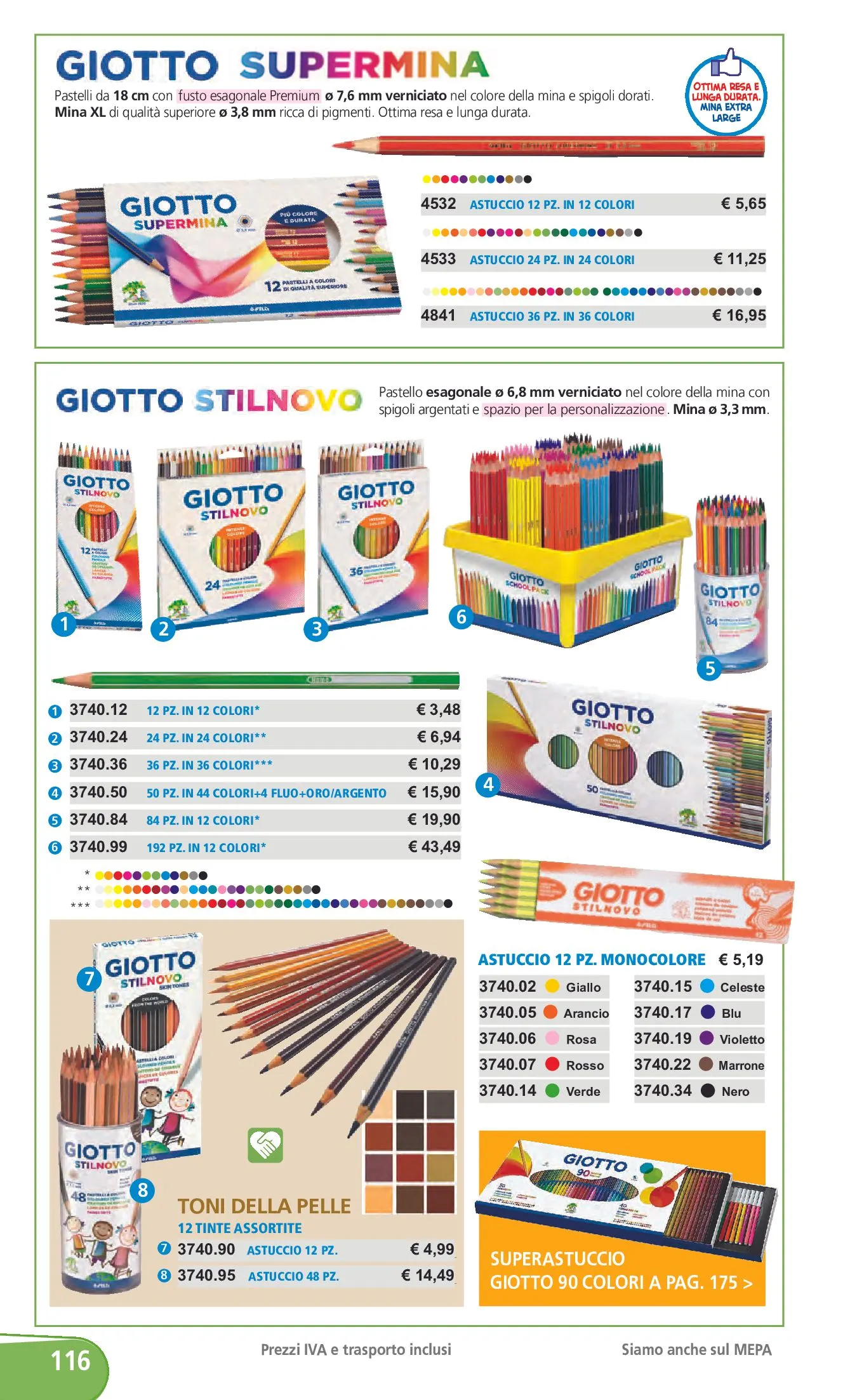 CANCELLERIA E UFFICIO da 1 gennaio a 31 dicembre di 2024 - Pagina del volantino 122