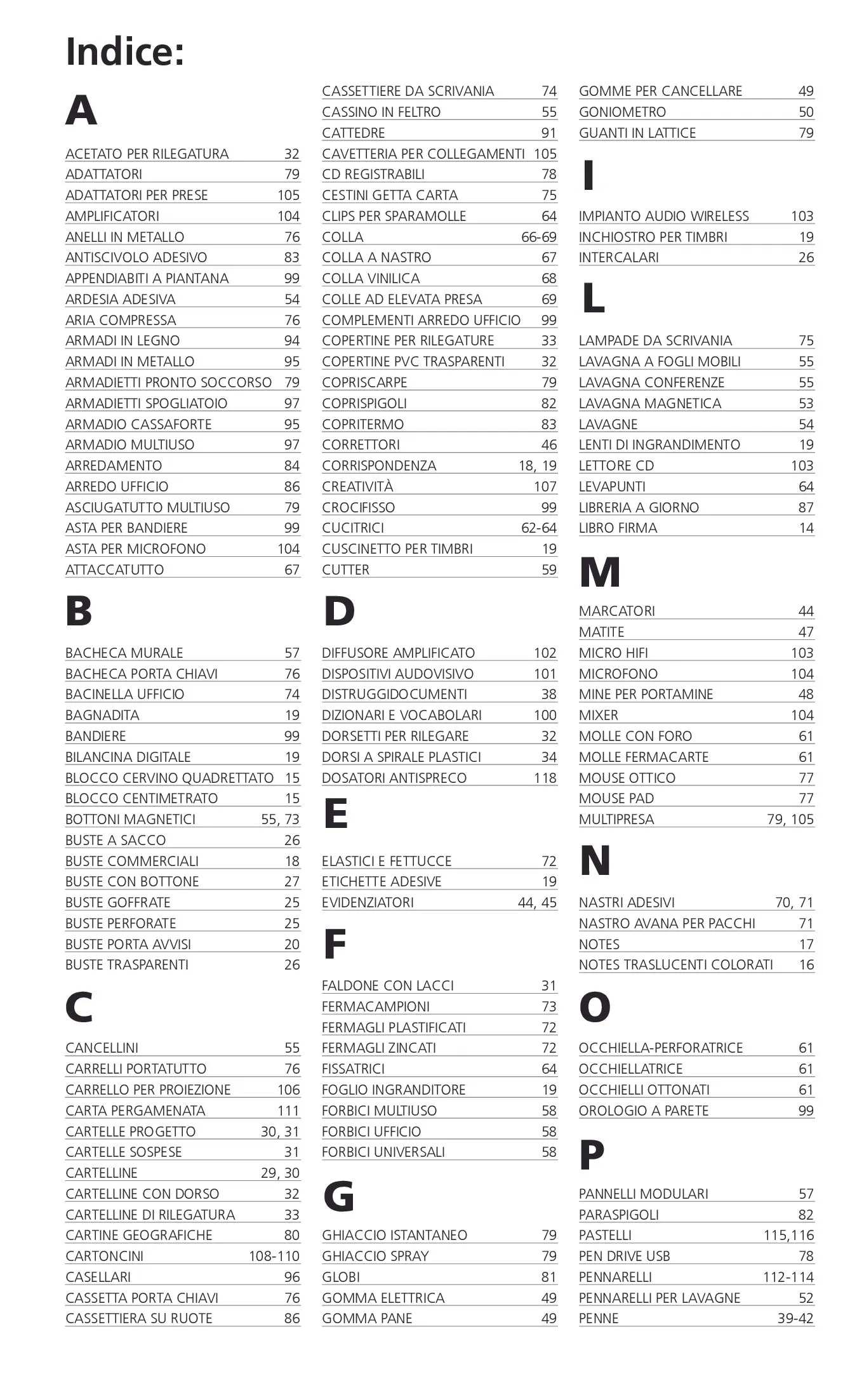 CANCELLERIA  E UFFICIO da 1 gennaio a 31 dicembre di 2024 - Pagina del volantino 2
