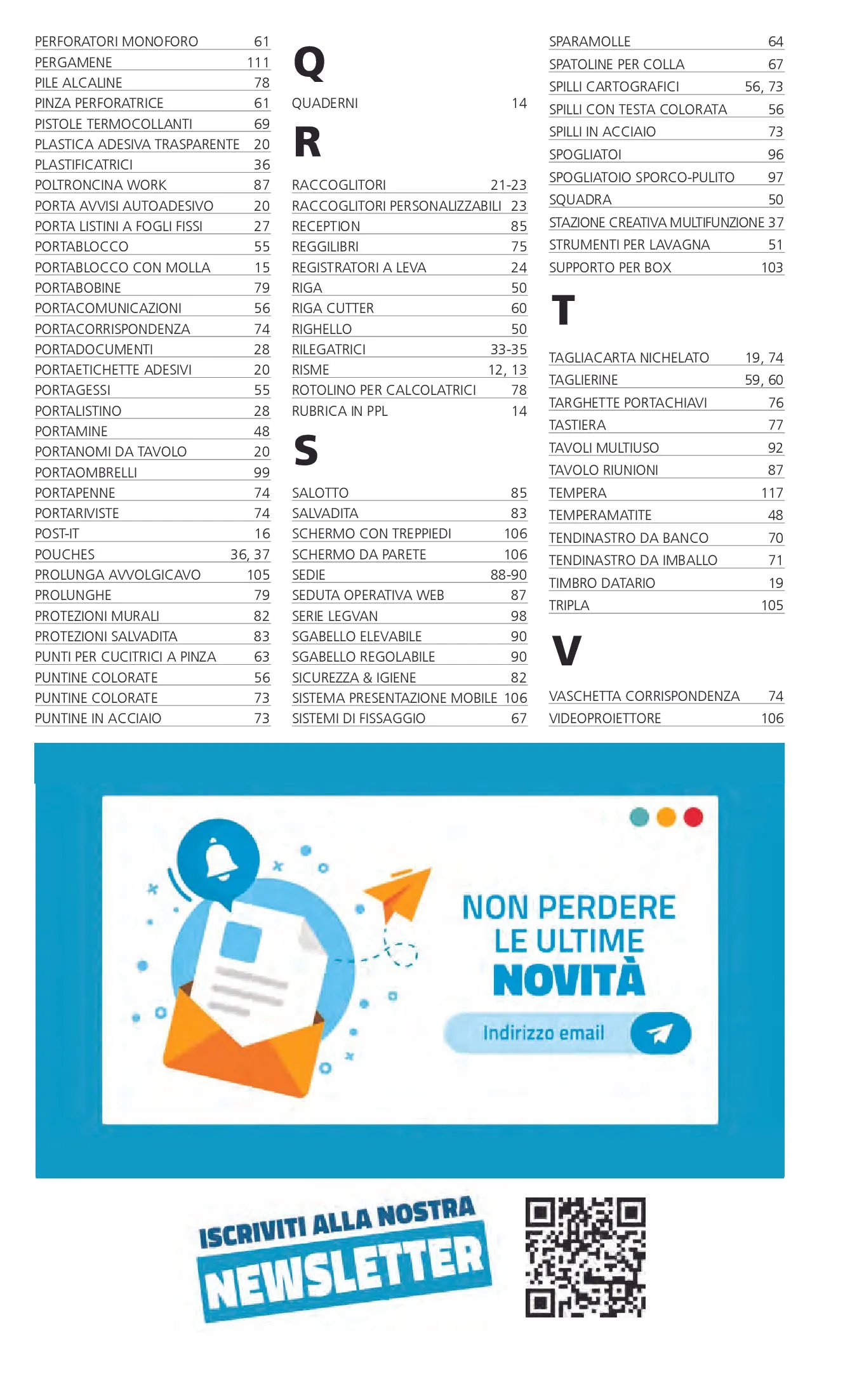 CANCELLERIA  E UFFICIO da 1 gennaio a 31 dicembre di 2024 - Pagina del volantino 4