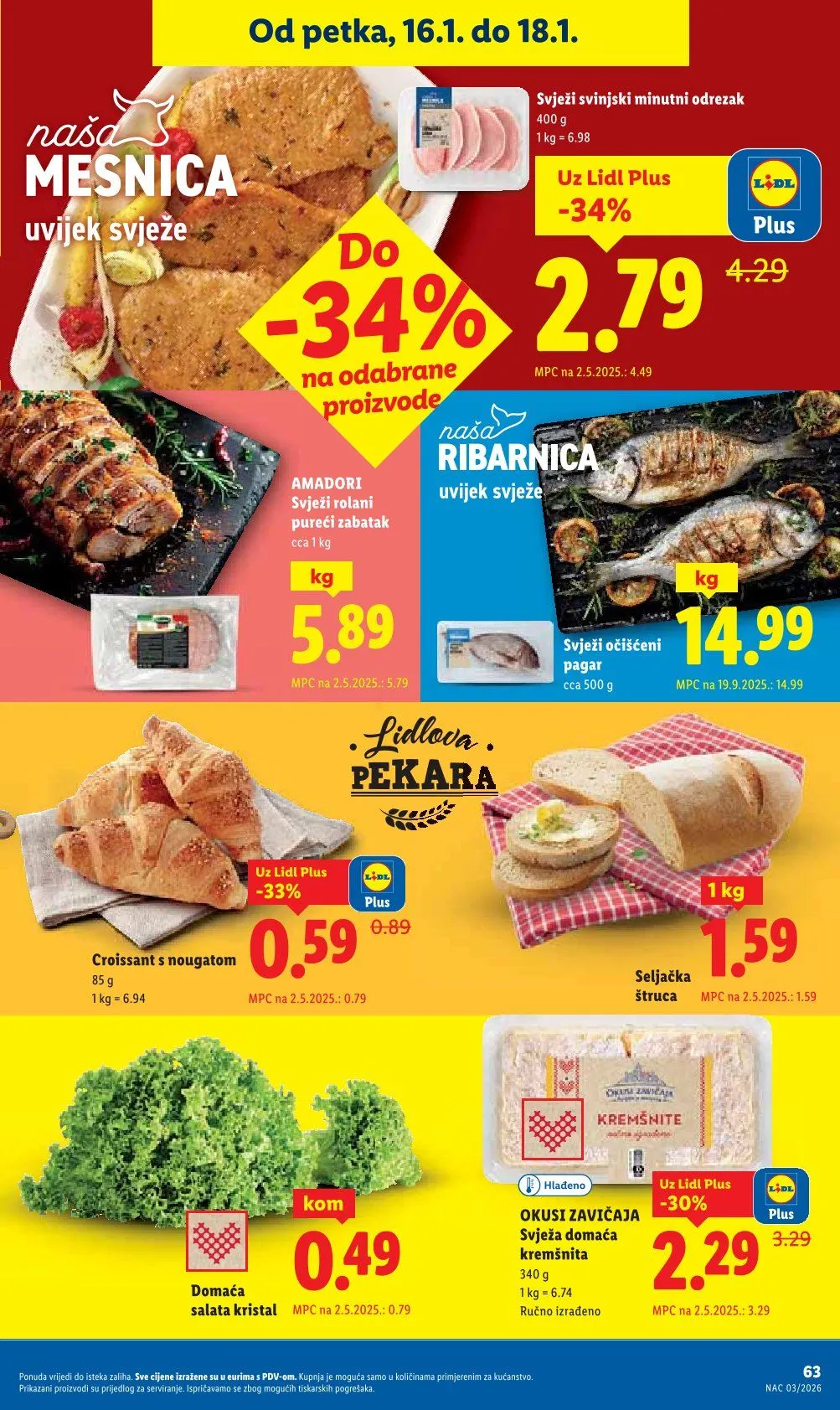 Katalog  Lidl od 12. siječnja do 18. siječnja 2026. - Pregled Stranica 63