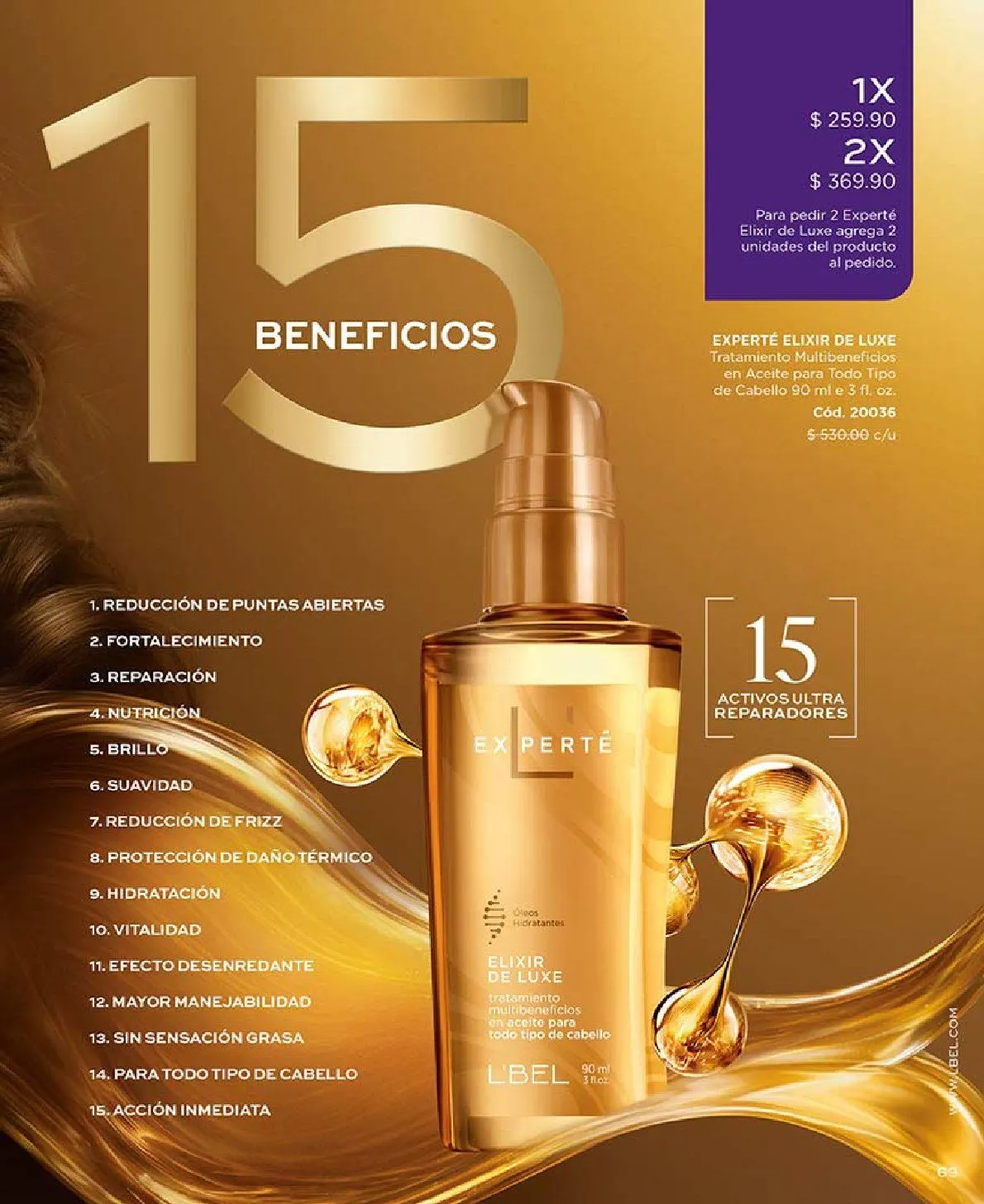 Catálogo de L'Bel Oferta del Mes 1 de septiembre al 30 de septiembre 2025 - Pagina 40