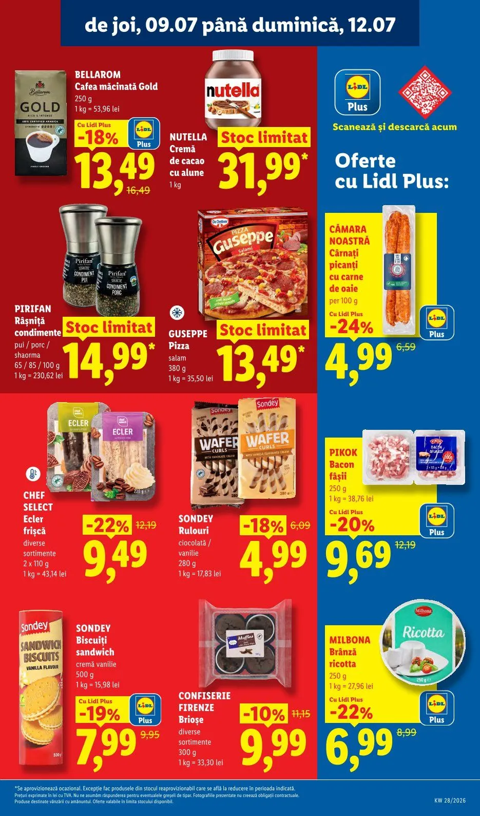 Catalog Oferte de neratat Lidl de la 6 iulie până la 12 iulie 2026 - Revista Pagina 63