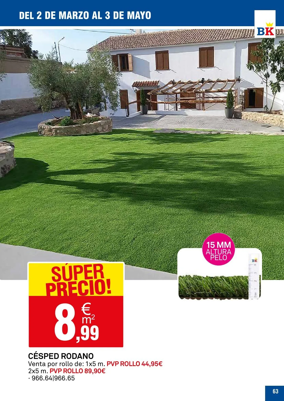 Catálogo de Bricoking Ofertas 2 de marzo al 3 de marzo 2026 - Página 63