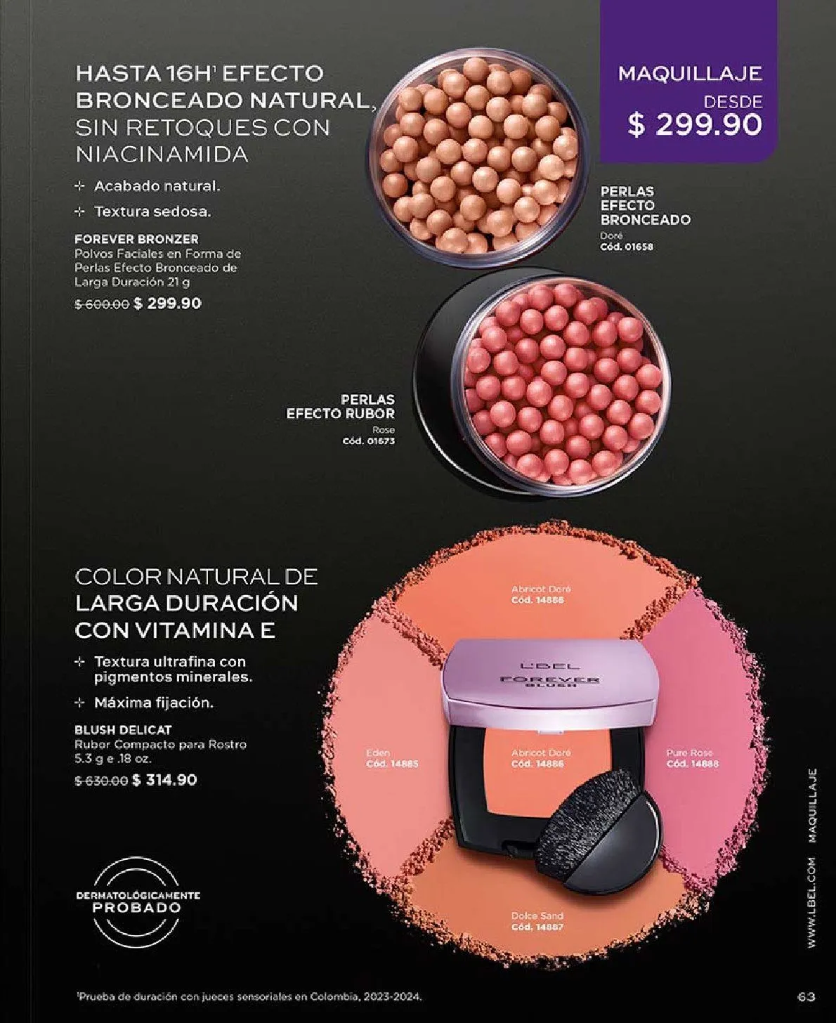 Catálogo de  L'Bel catálogos y ofertas 2 de marzo al 31 de marzo 2026 - Pagina 63