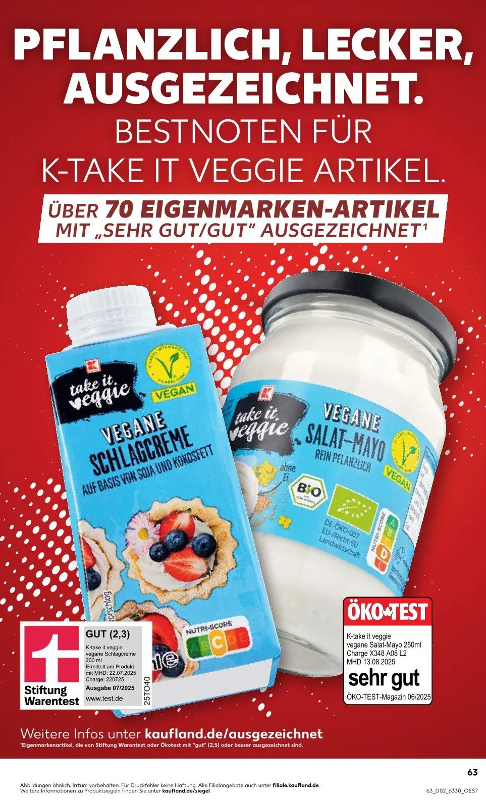 Kaufland Duitsland prospeckt van 8 januari tot 14 januari 2026 - Folder pagina 63