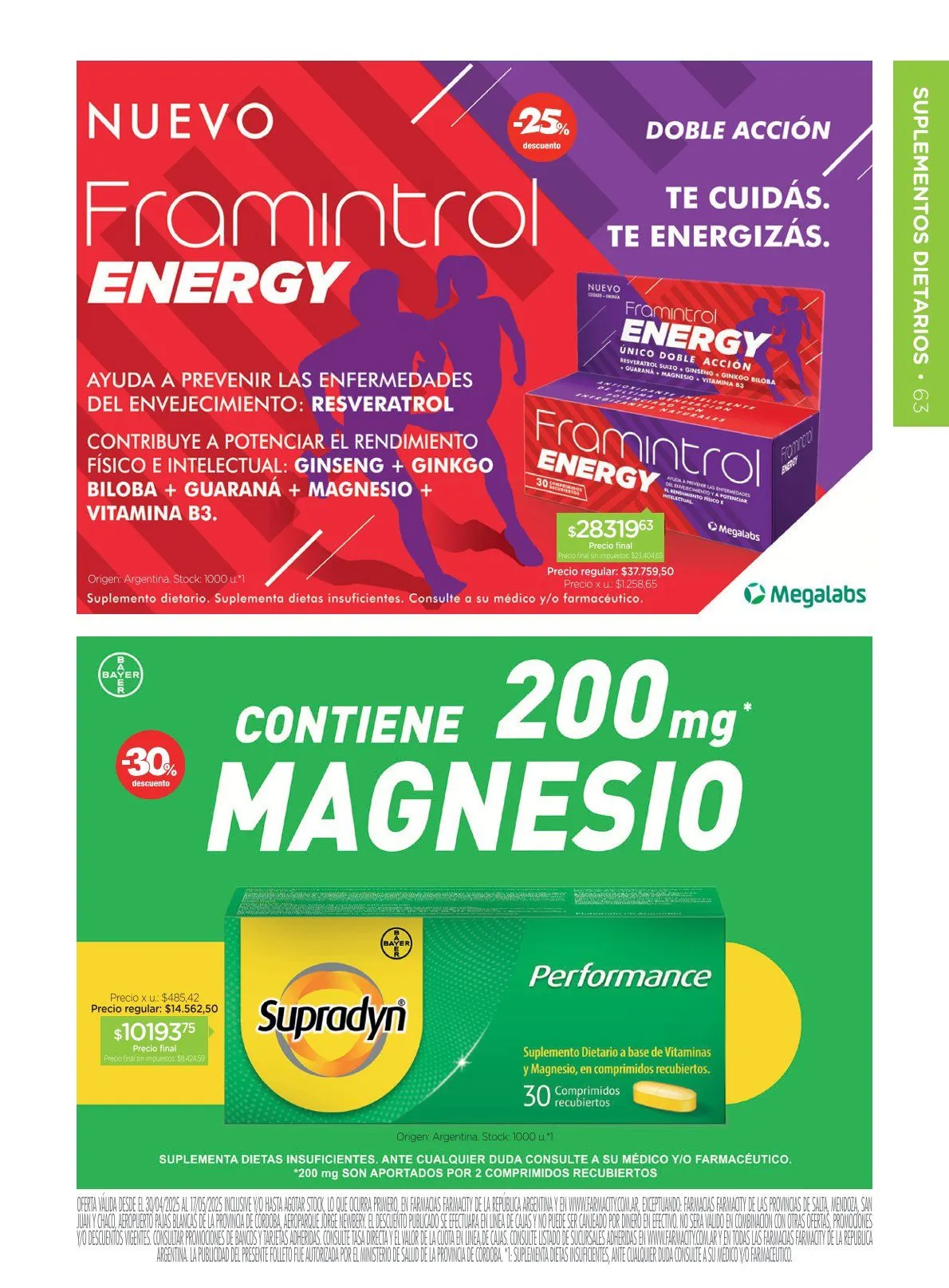 Ofertas de Farmacity Ofertas 6 de mayo al 17 de mayo 2025 - Página 63 del catálogo