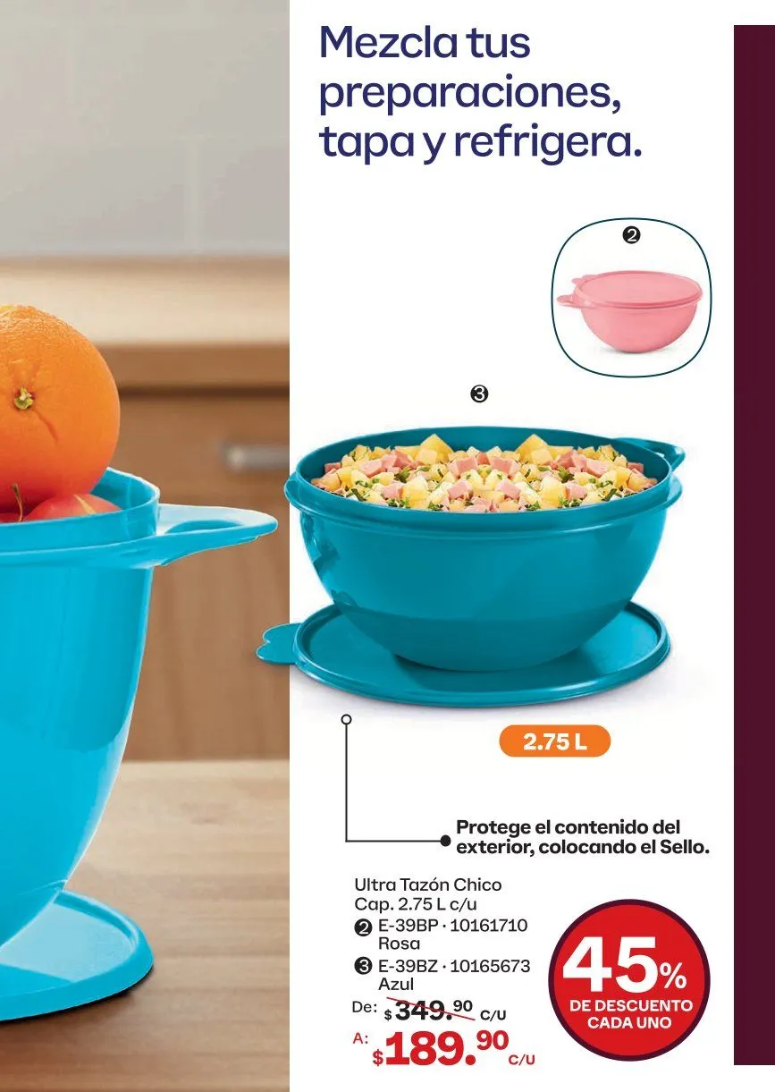 Catálogo de Tupperware Ofertas 17 de abril al 20 de mayo 2026 - Pagina 63