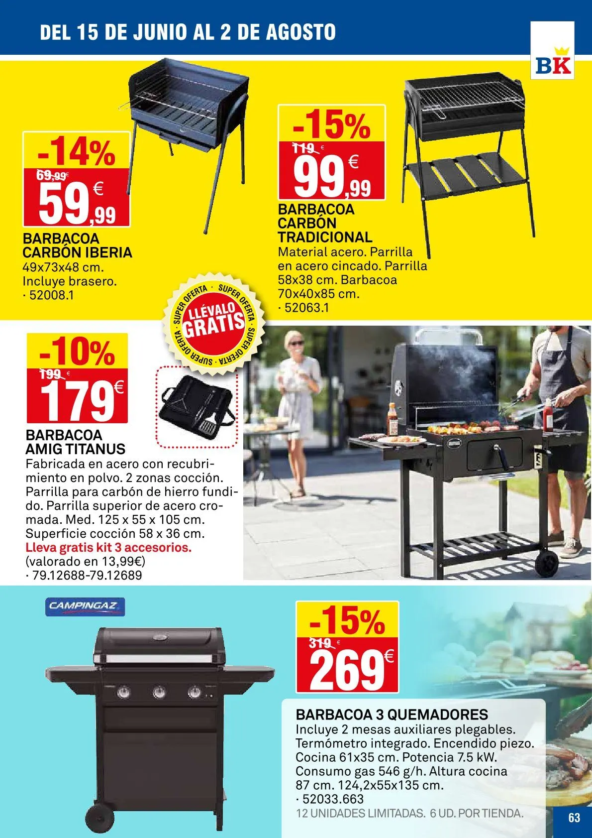 Catálogo de Bricoking Ofertas 15 de junio al 2 de agosto 2026 - Página 63