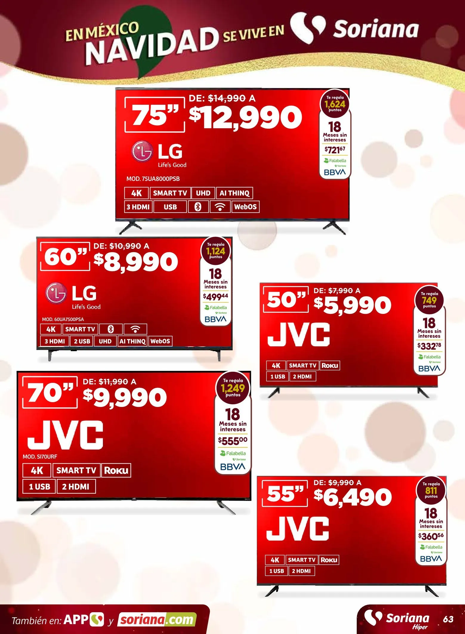 Catálogo de Soriana Ofertas 11 de diciembre al 31 de diciembre 2025 - Pagina 63