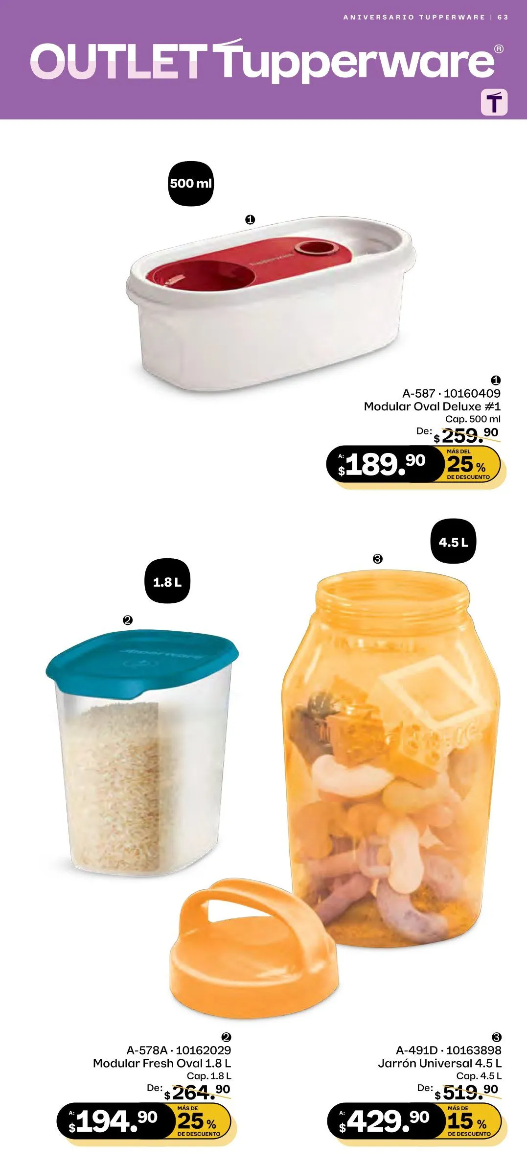 Catálogo de Tupperware Ofertas 22 de abril al 20 de mayo 2025 - Pagina 83