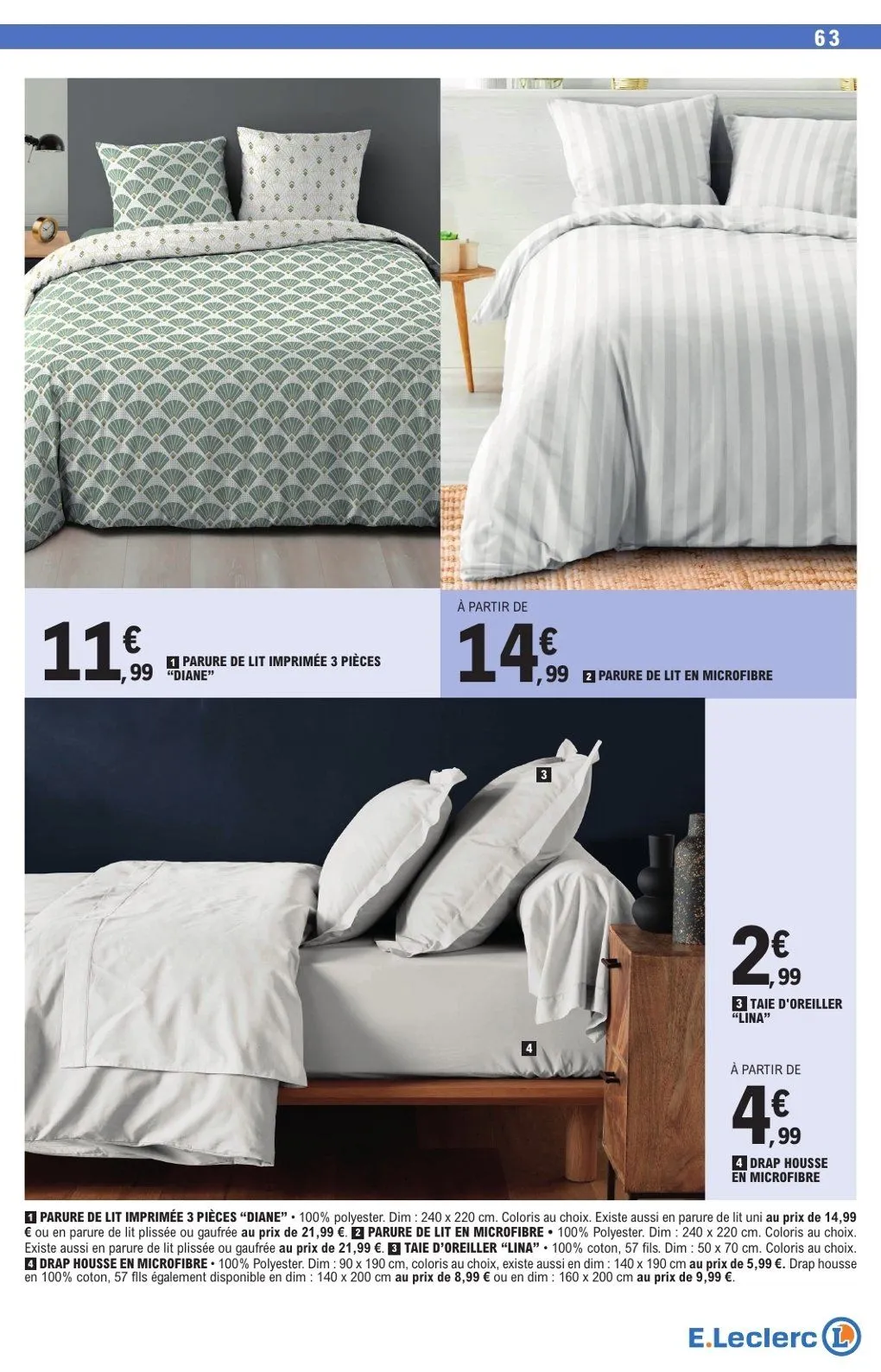 Catalogues E.Leclerc du 16 juin au 20 juin 2026 - Catalogue page 63