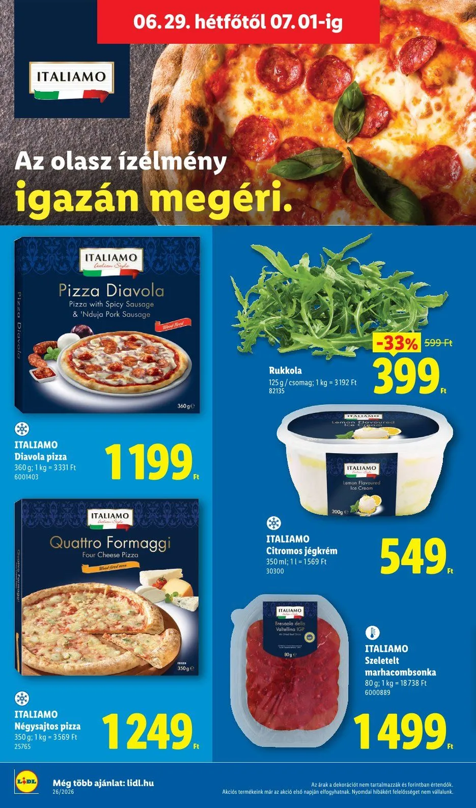 Katalógus Lidl legfrissebb ajánlatai június 25.-tól július 7.-ig 2026. - Oldal 64