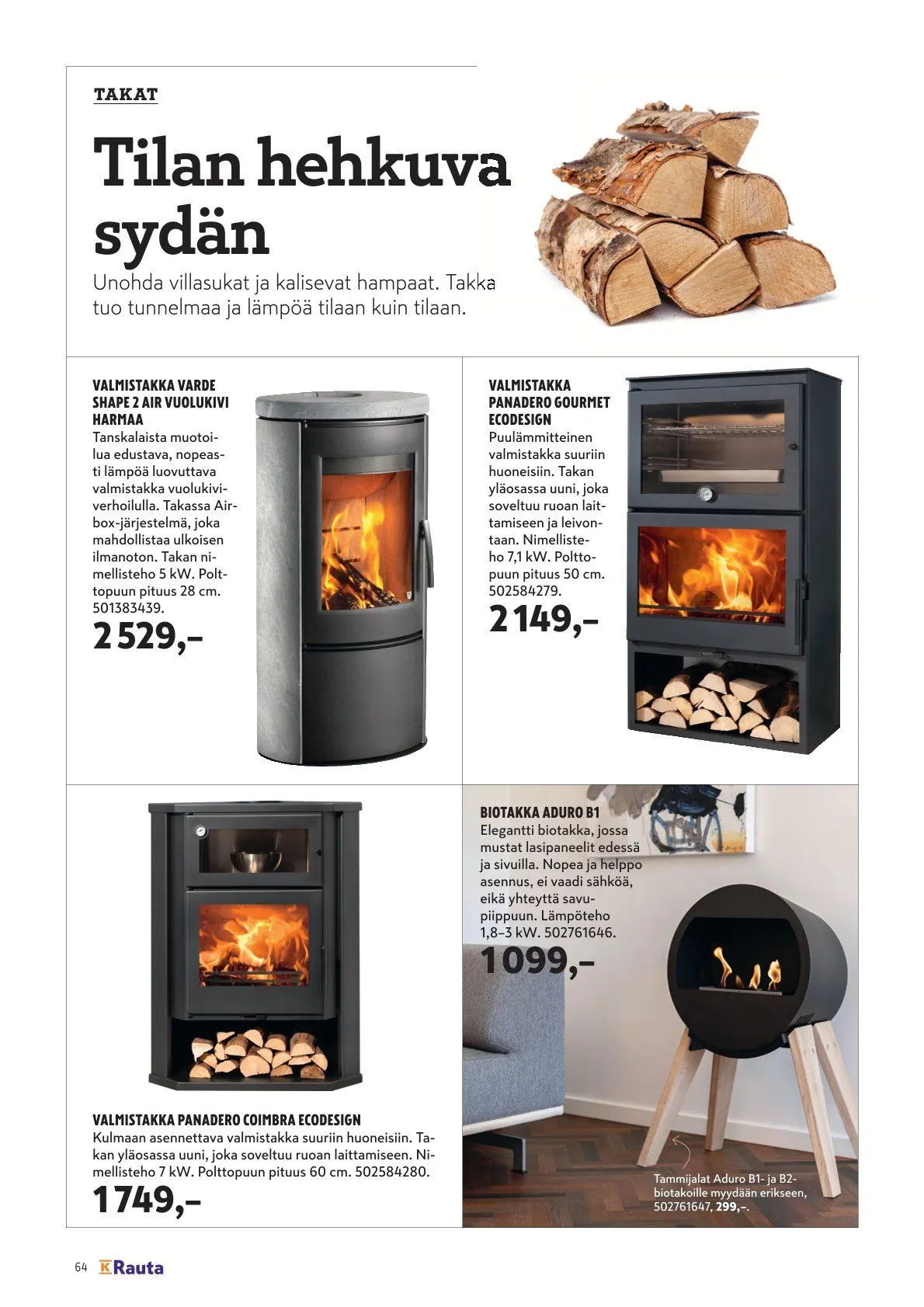 Kaupan K-Rauta uusimmat tarjoukset voimassa alkaen 5. helmikuuta - 28. helmikuuta 2026 - Tarjouslehti sivu 64