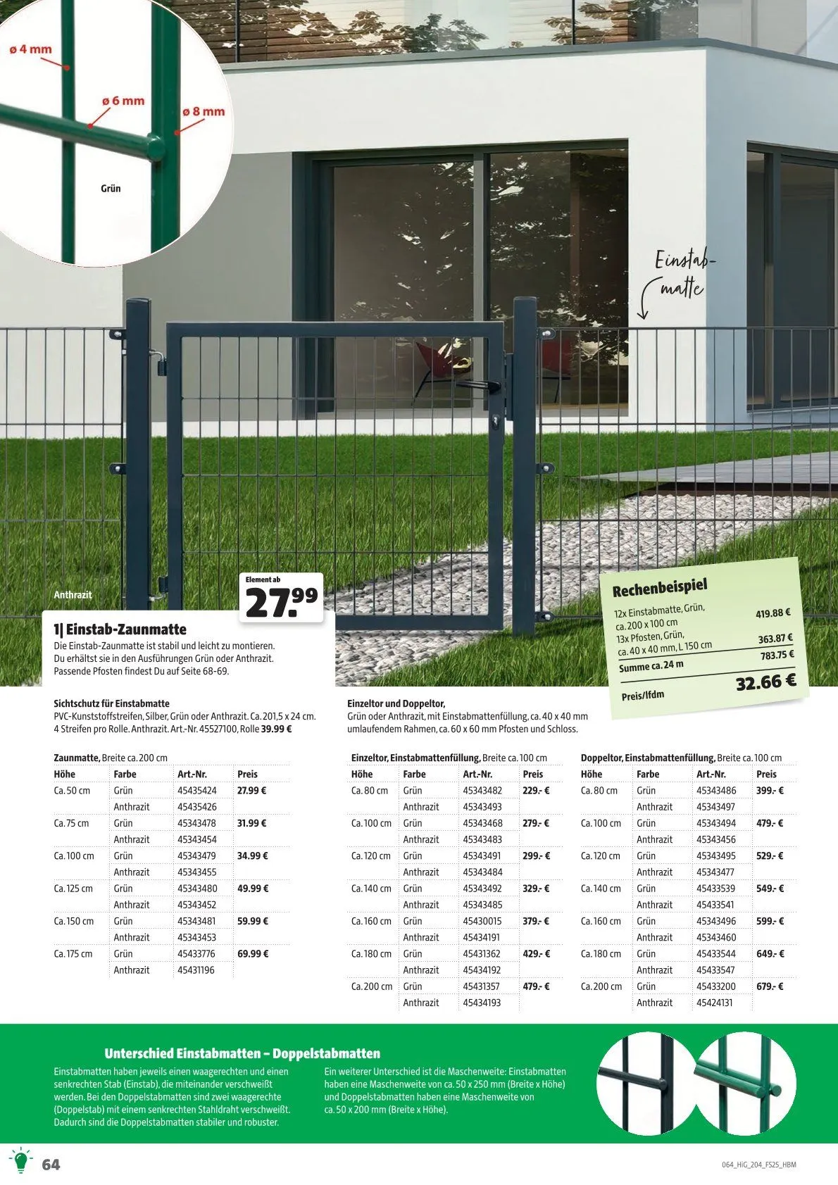 Hagebau Prospekt von 21. Mai bis 31. Dezember 2025 - Prospekt seite 64