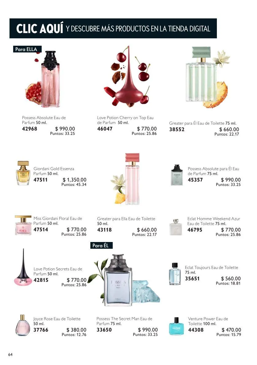 Catálogo de  Oriflame Ofertas 20 de junio al 10 de julio 2026 - Pagina 64