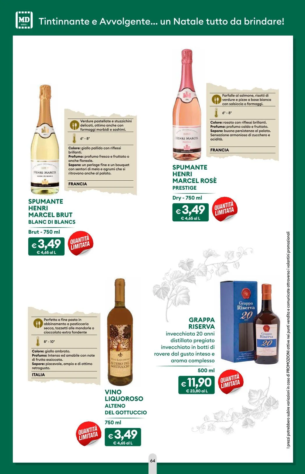 MD Discount Volantino  da 15 dicembre a 31 dicembre di 2025 - Pagina del volantino 64