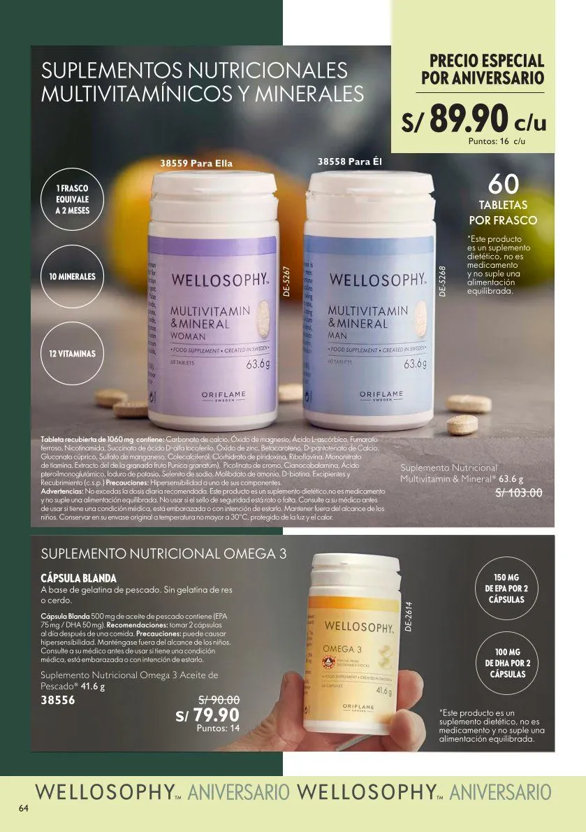 Catalogo de Oriflame Ofertas 26 de diciembre al 27 de enero 2026 - Pag 64