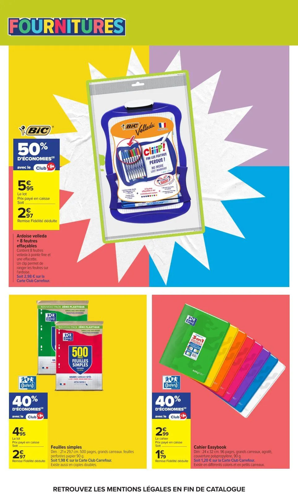  Catalogues Carrefour du 23 juin au 6 juillet 2026 - Catalogue page 64