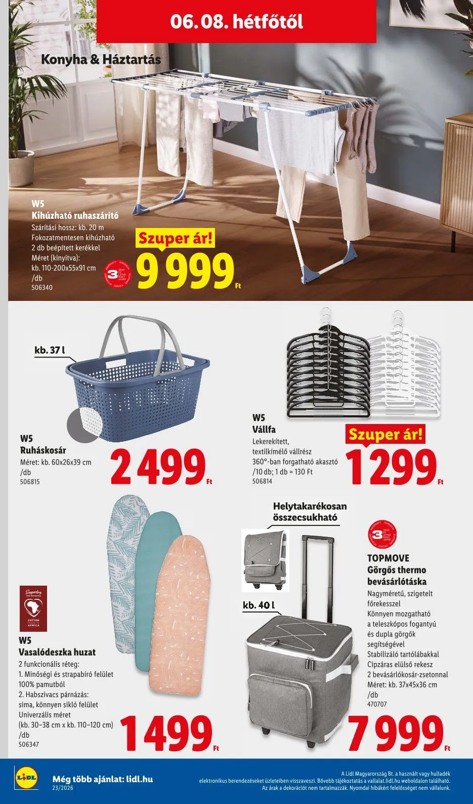 Katalógus Lidl legfrissebb ajánlatai június 4.-tól június 10.-ig 2026. - Oldal 64