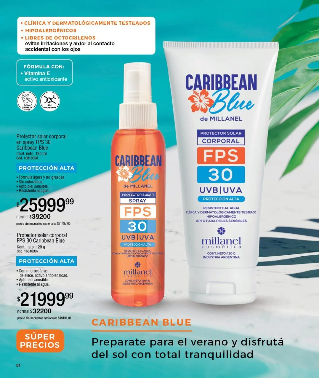 Ofertas de  Ofertas Millanel 15 de septiembre al 19 de octubre 2025 - Página 64 del catálogo