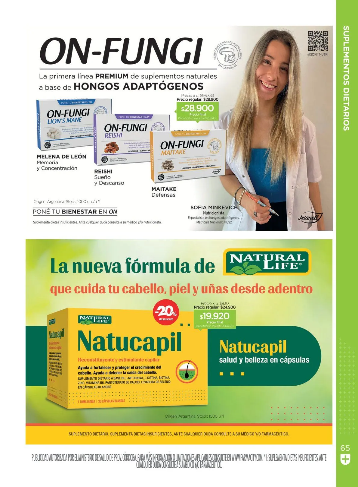 Ofertas de Farmacity Ofertas 1 de julio al 22 de julio 2026 - Página 65 del catálogo
