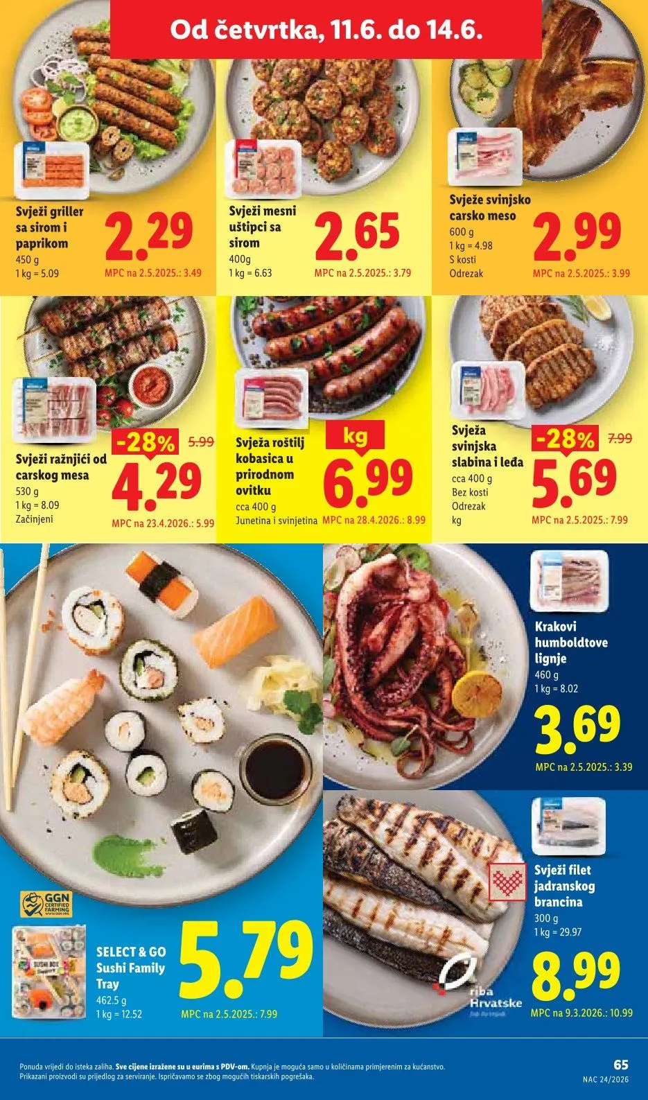 Katalog LIDL od 8. lipnja do 14. lipnja 2026. - Pregled Stranica 65