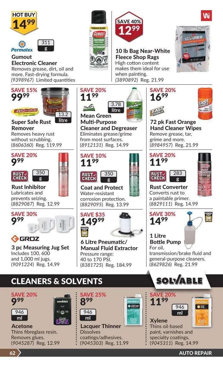 Princess Auto Sales from March 25 to April 6 2025 - flyer page 87