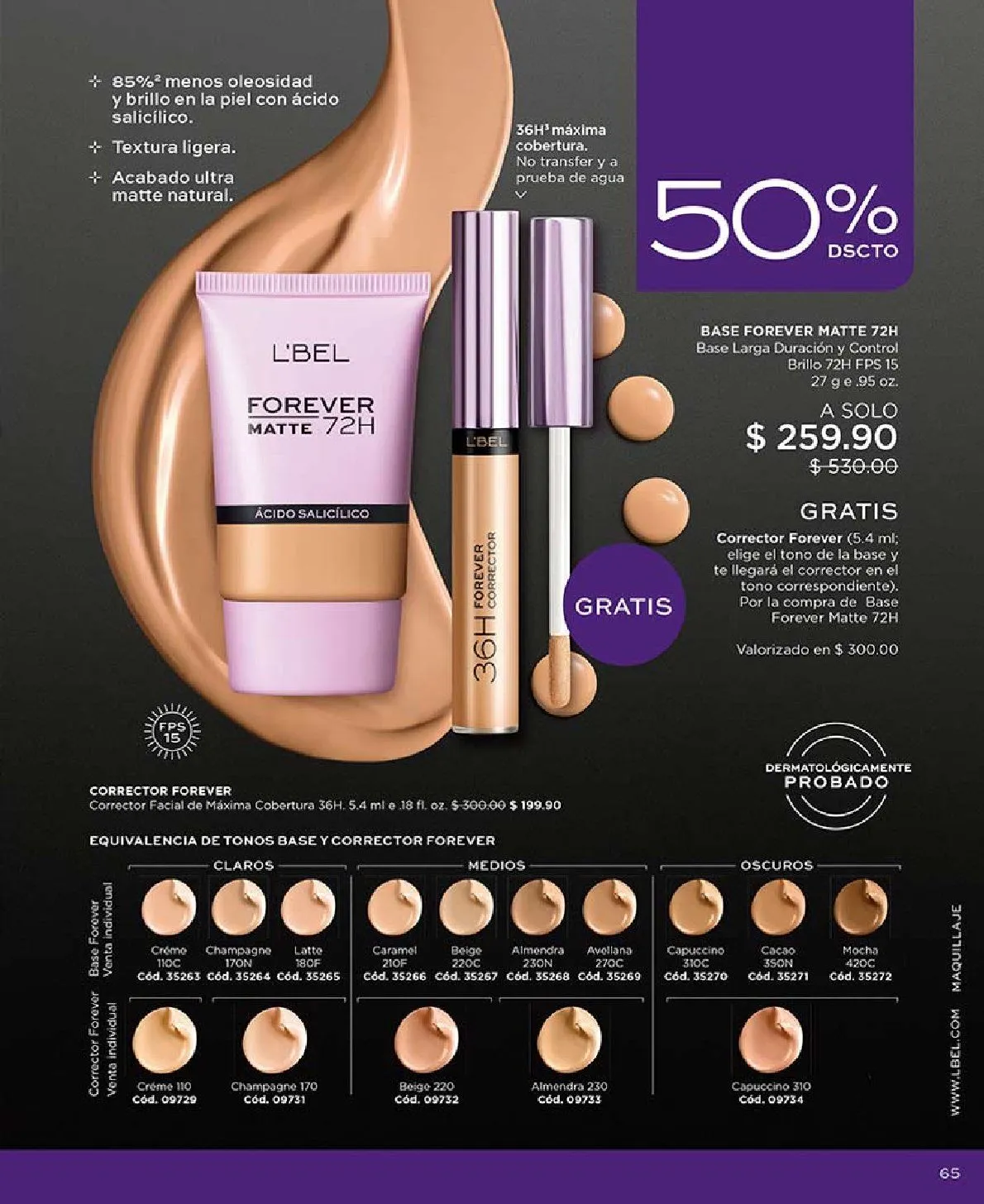 Catálogo de  L'Bel catálogos y ofertas 2 de marzo al 31 de marzo 2026 - Pagina 65