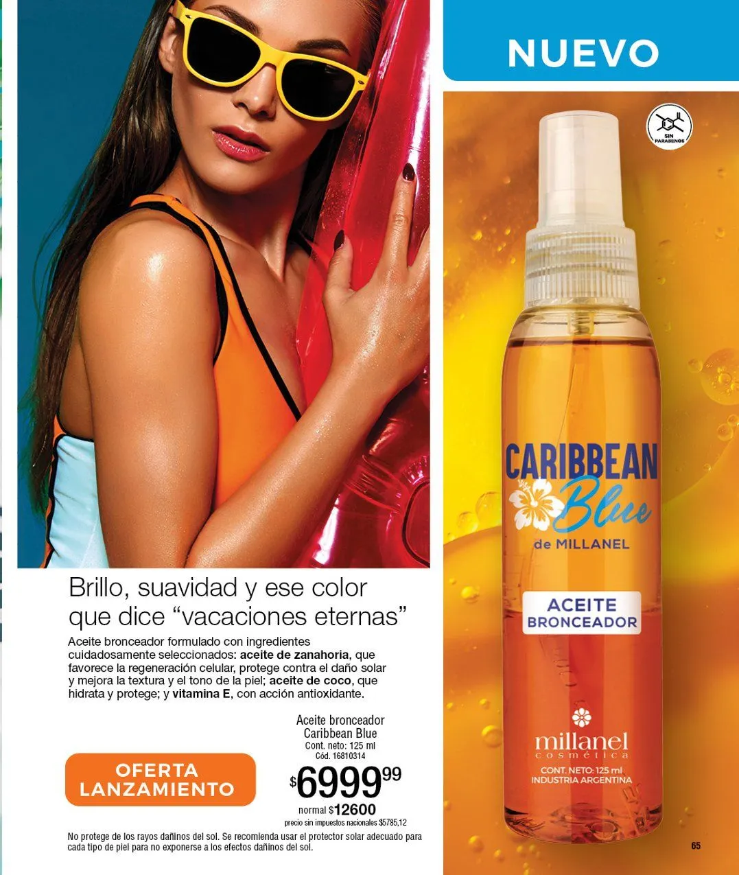 Ofertas de  Ofertas Millanel 15 de septiembre al 19 de octubre 2025 - Página 65 del catálogo