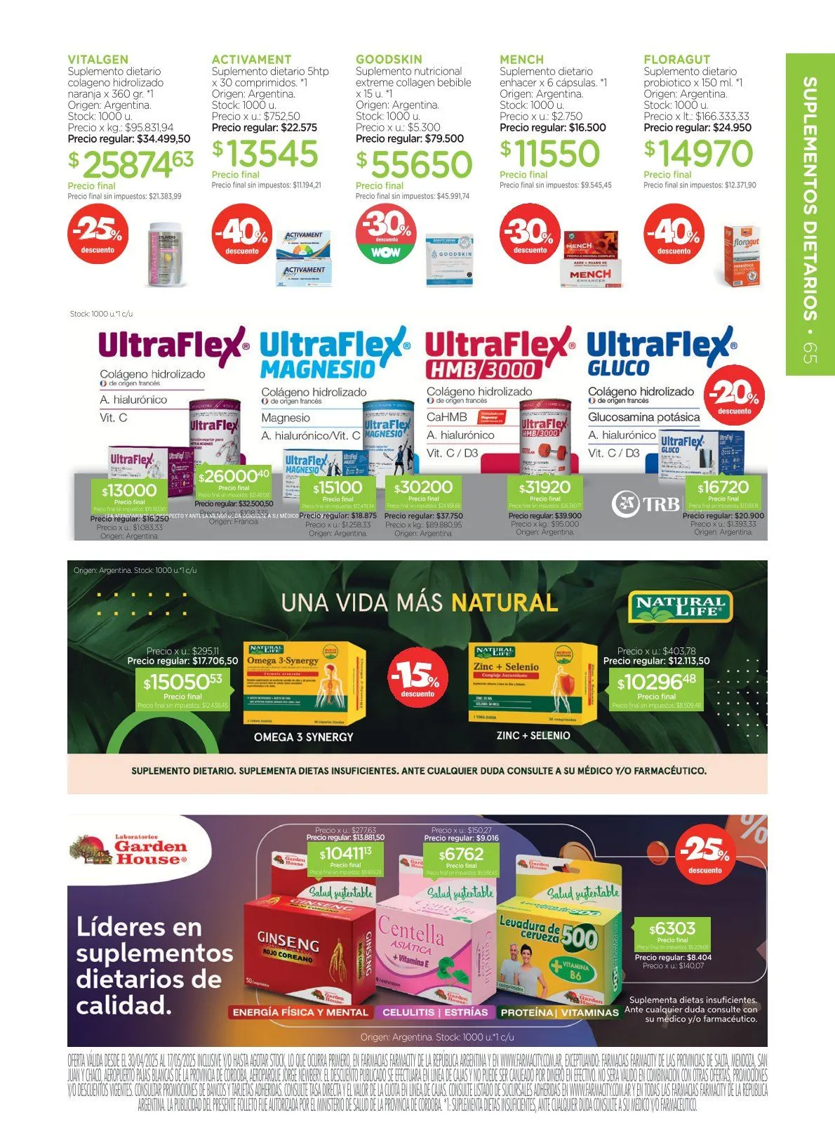 Ofertas de Farmacity Ofertas 6 de mayo al 17 de mayo 2025 - Página 65 del catálogo