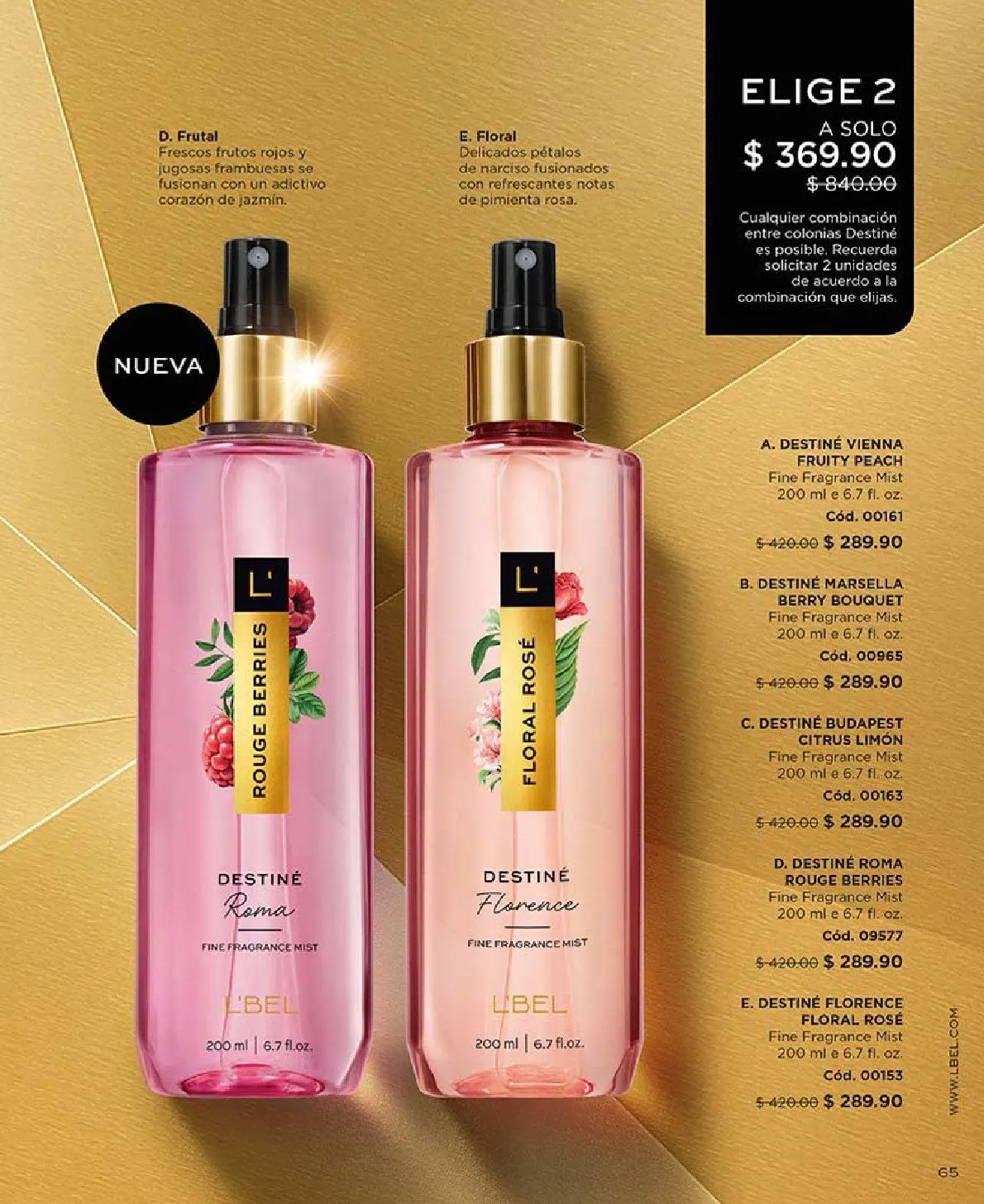 Catálogo de L'Bel catálogos y ofertas 8 de enero al 1 de febrero 2026 - Pagina 65