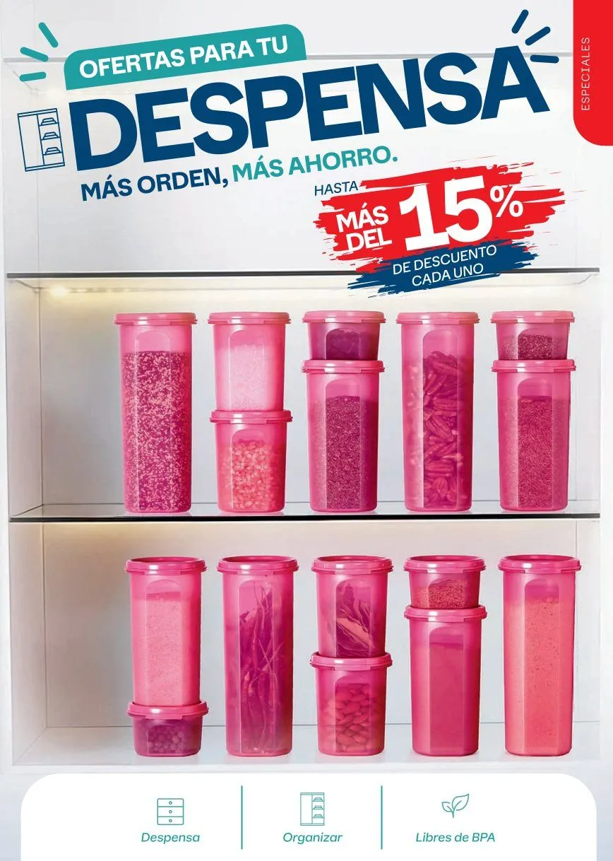 Catálogo de Tupperware Ofertas 15 de junio al 12 de julio 2026 - Pagina 65