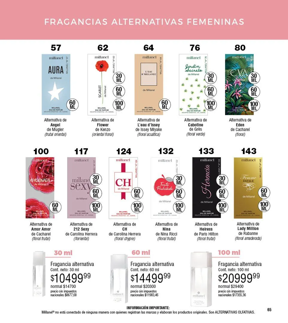 Ofertas de Ofertas Millanel  26 de mayo al 21 de junio 2026 - Página 65 del catálogo