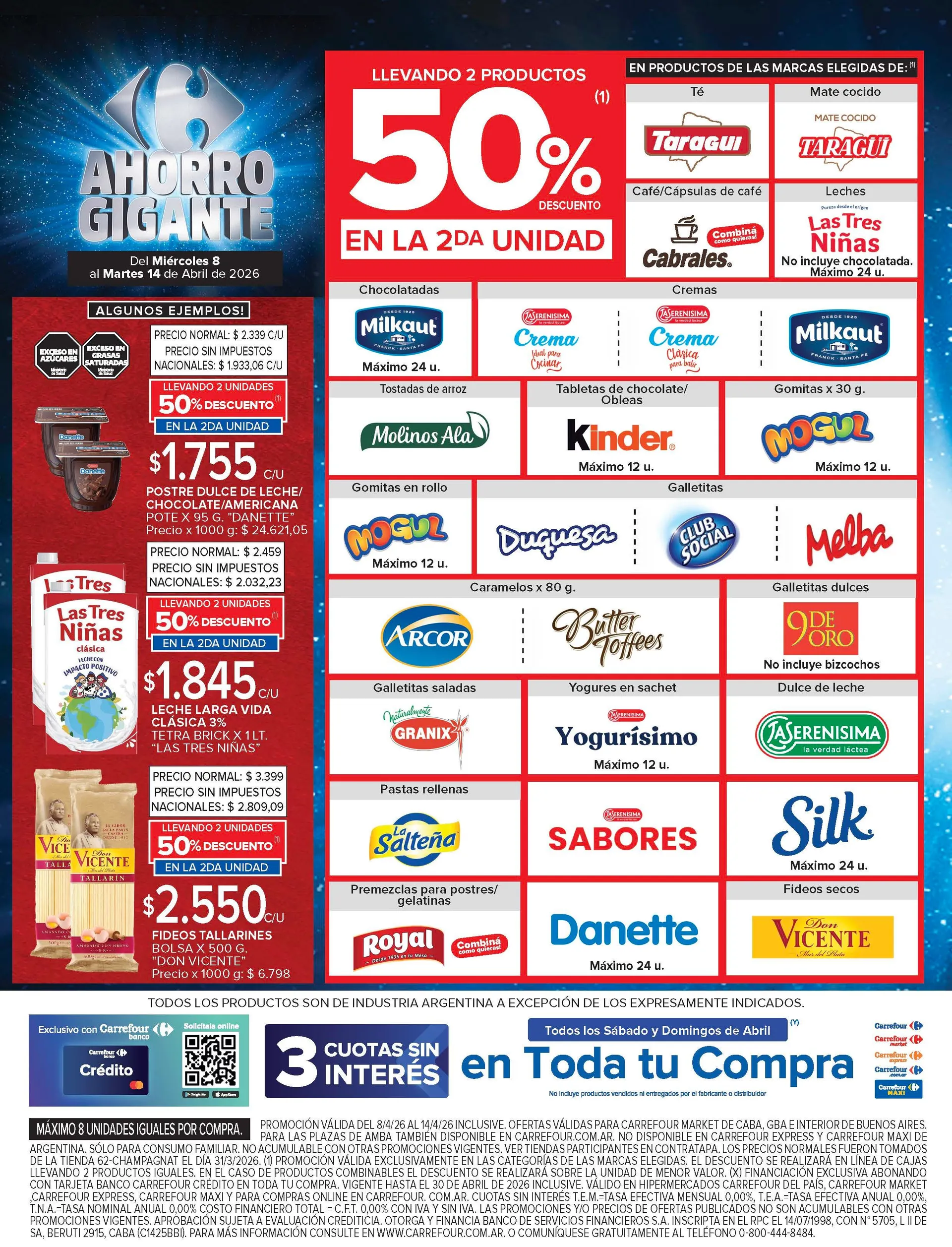 Ofertas de Ofertas Carrefour Market 8 de abril al 14 de abril 2026 - Página 9 del catálogo