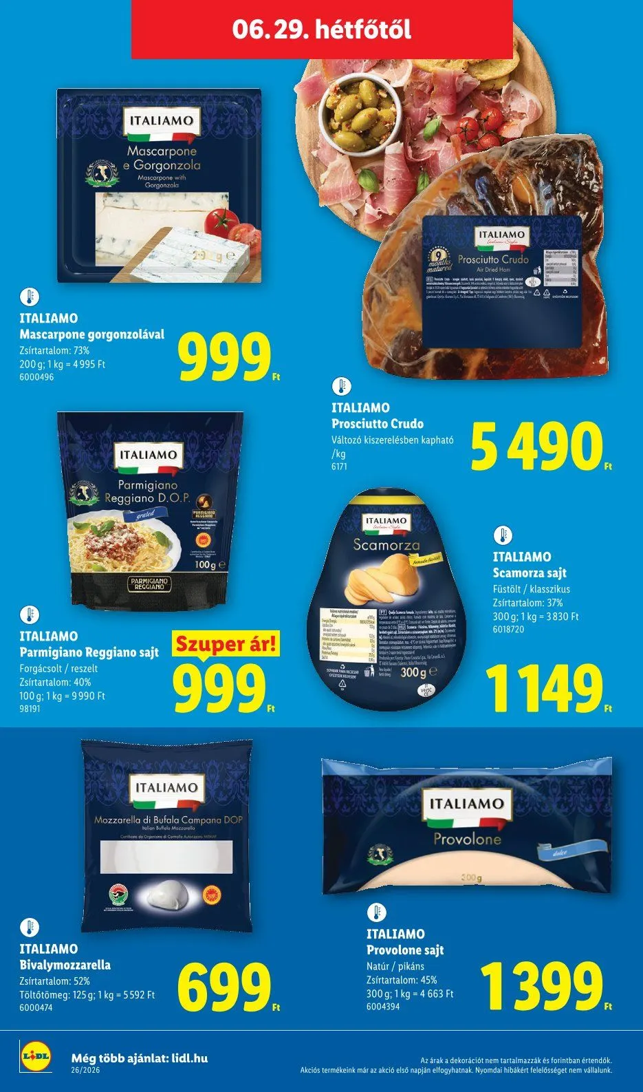 Katalógus Lidl legfrissebb ajánlatai június 25.-tól július 7.-ig 2026. - Oldal 66