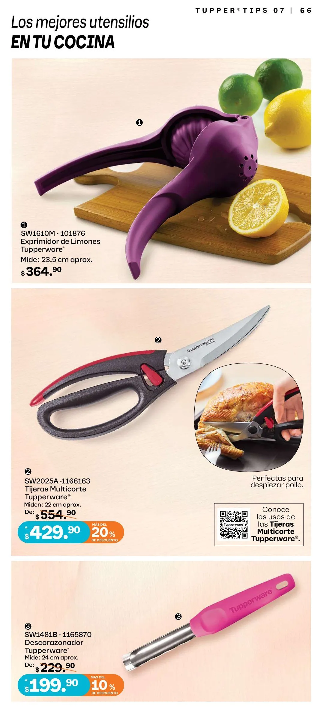 Catálogo de Tupperware catálogos y ofertas 16 de junio al 13 de julio 2025 - Pagina 66