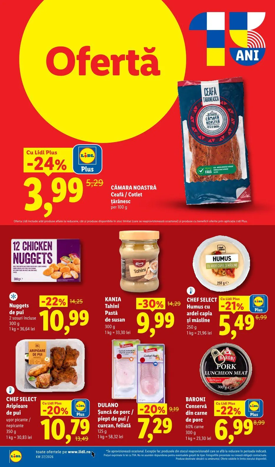 Catalog Oferte de neratat Lidl de la 29 iunie până la 5 iulie 2026 - Revista Pagina 66