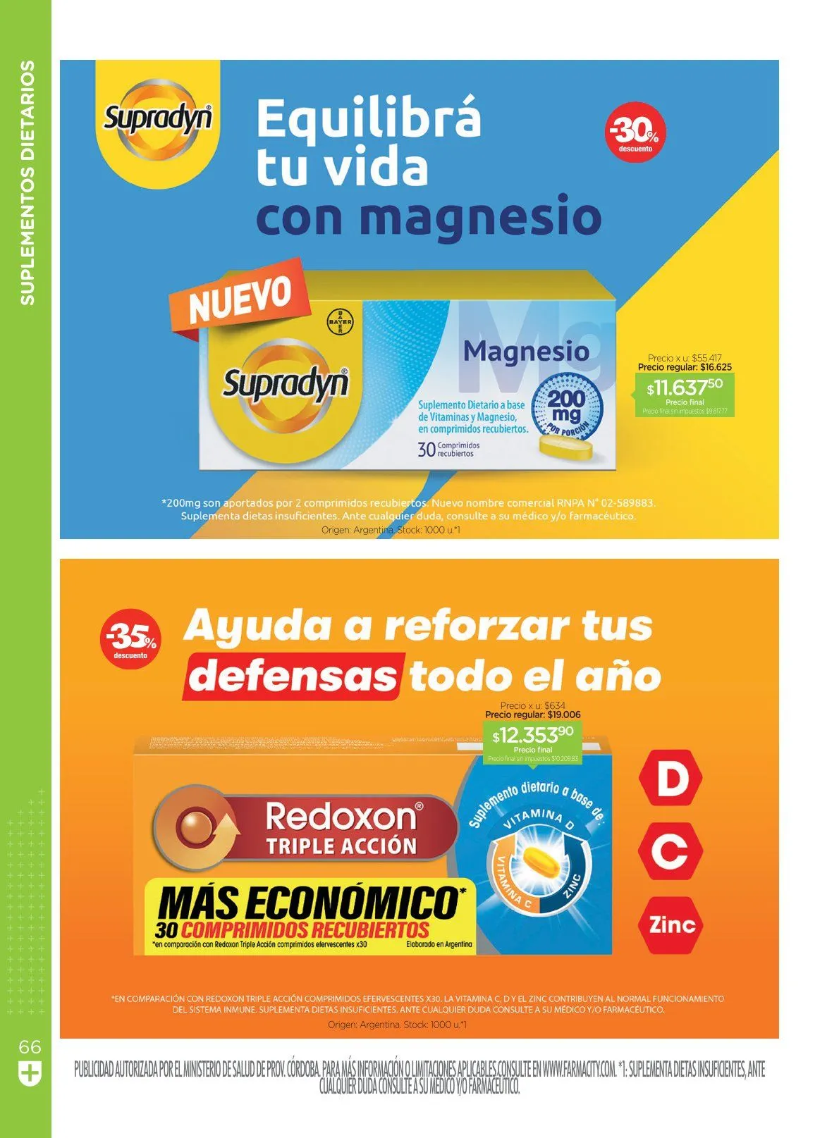 Ofertas de Farmacity Ofertas 1 de julio al 22 de julio 2026 - Página 66 del catálogo