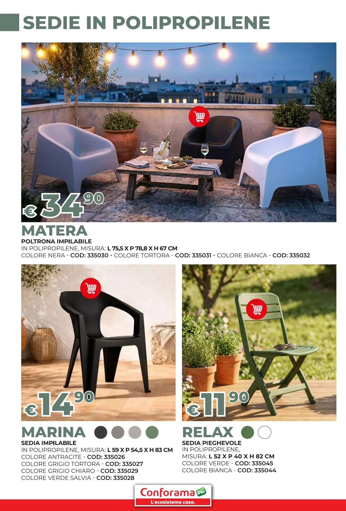 Volantini Conforama da 25 marzo a 31 luglio di 2026 - Pagina del volantino 66