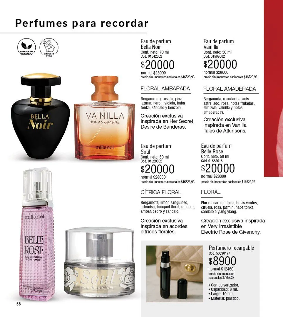 Ofertas de  Ofertas Millanel  20 de julio al 16 de agosto 2026 - Página 66 del catálogo