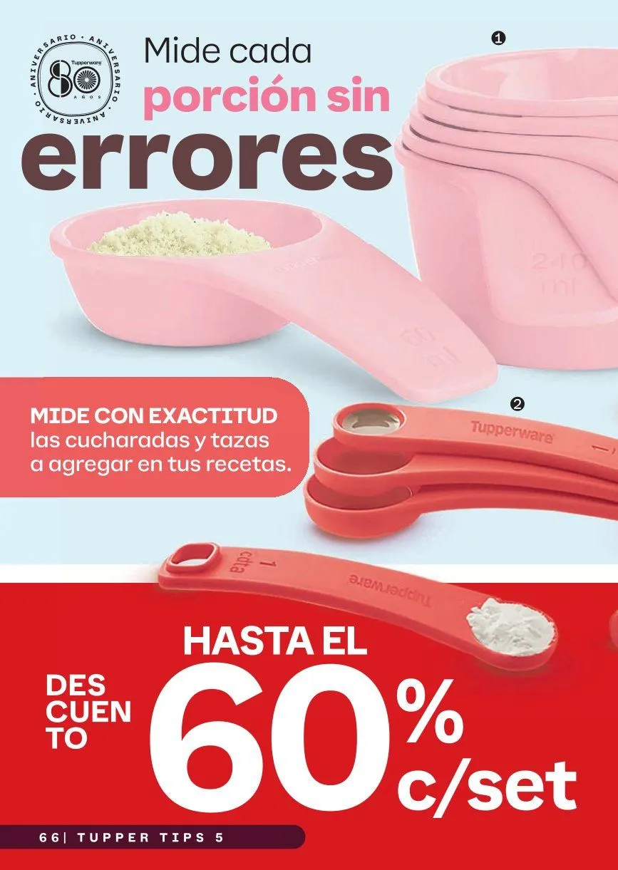 Catálogo de Tupperware Ofertas 17 de abril al 20 de mayo 2026 - Pagina 66
