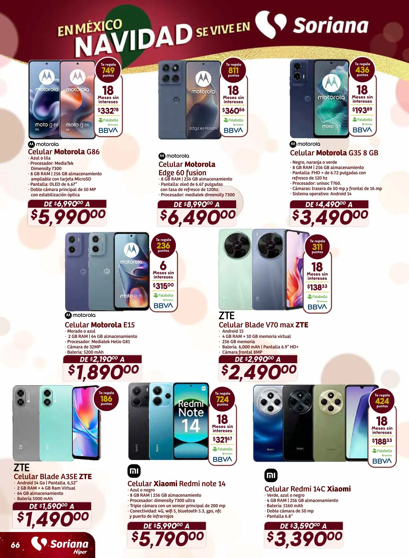 Catálogo de Soriana Ofertas 11 de diciembre al 31 de diciembre 2025 - Pagina 66