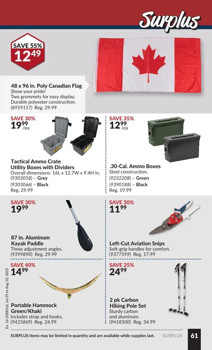 Flyer from July 29 to August 10 2025 - flyer page 64