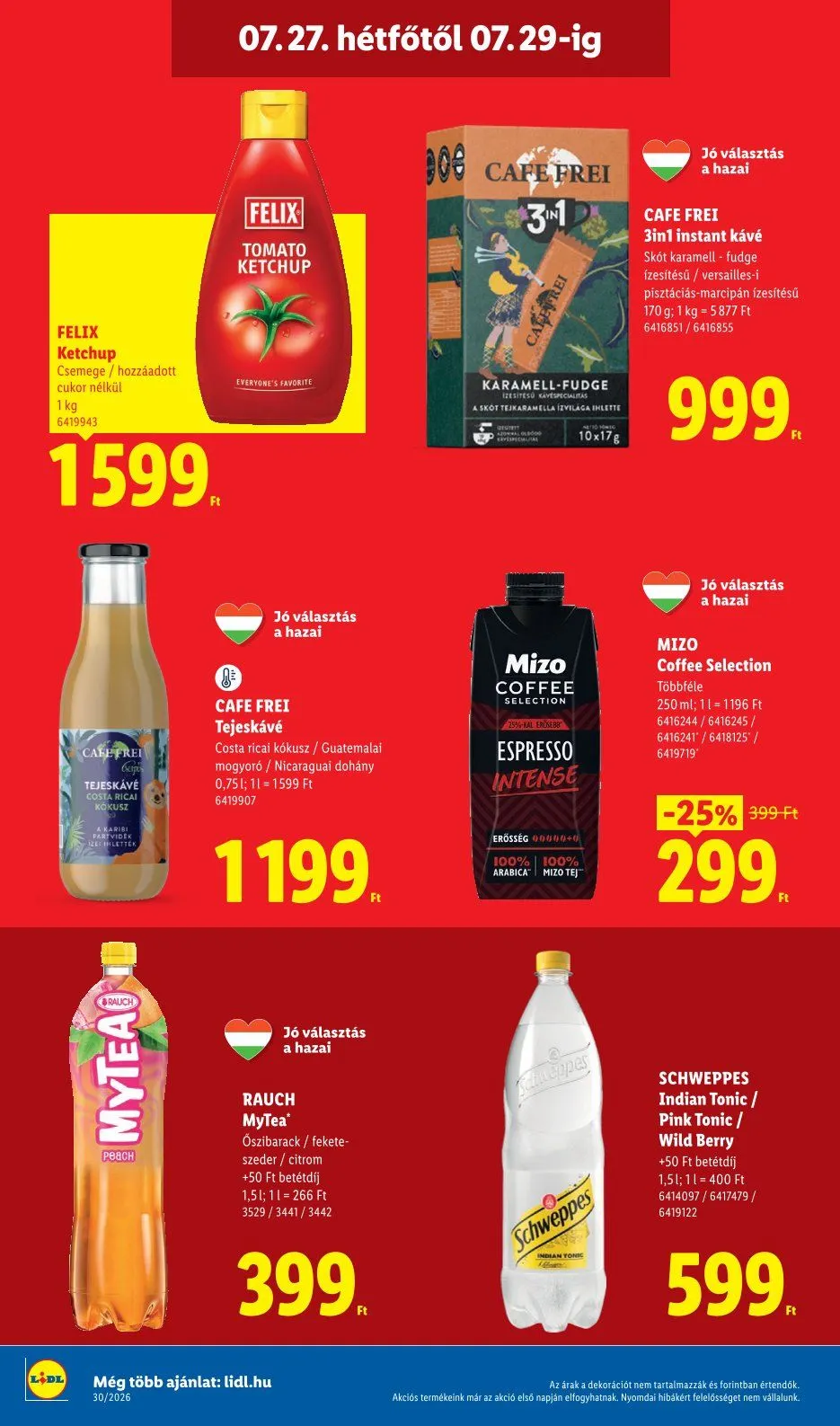 Katalógus  Lidl legfrissebb ajánlatai július 23.-tól július 29.-ig 2026. - Oldal 66