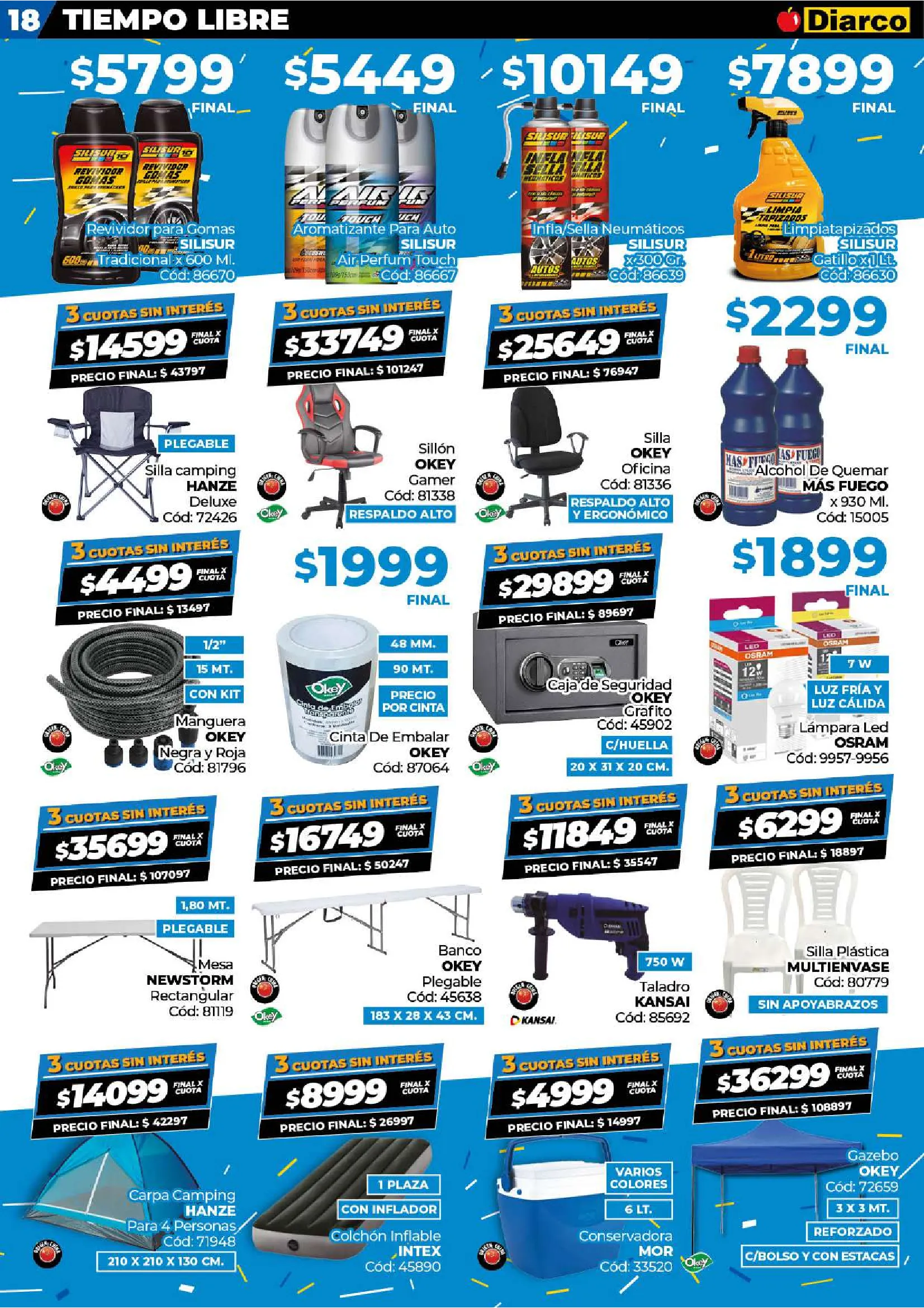 Ofertas de Catálogo: Diarco 30 de septiembre al 6 de octubre 2024 - Página 18 del catálogo