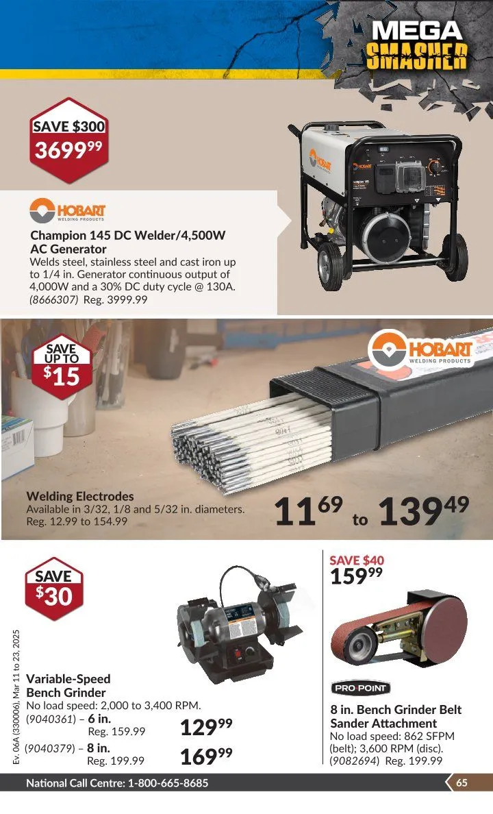 Princess Auto flyers from March 11 to March 23 2025 - flyer page 64