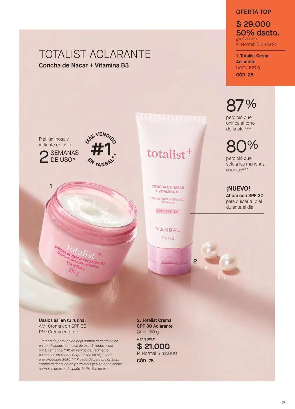 Catalogo de Yanbal Ofertas 23 de mayo al 19 de junio 2026 - Pag 67