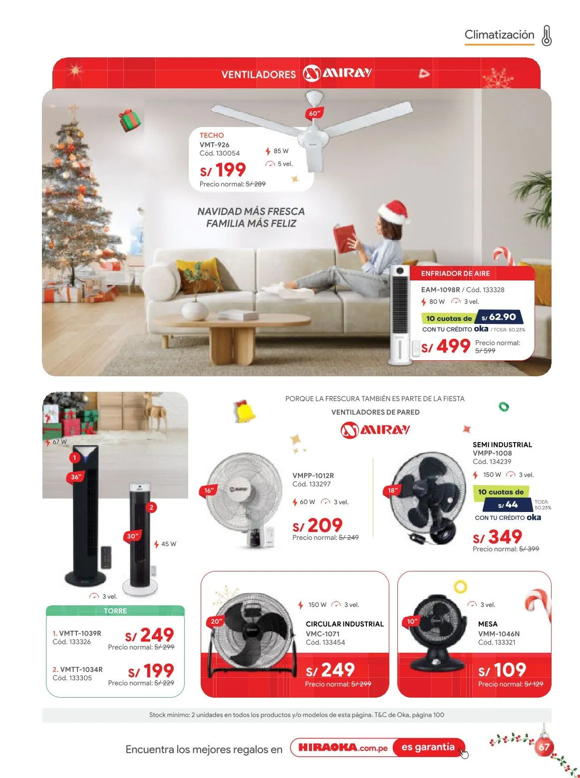 Catalogo de Hiraoka Ofertas 9 de diciembre al 31 de diciembre 2025 - Pag 67